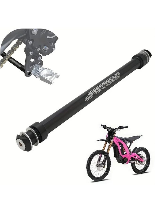 JFG Racing CNC 6061 قوس ألومنيوم أسود مساند أقدام قابلة للتعديل لدراجة سور رون لايت بي إكس إس X160 X260 الترابية - Image 1